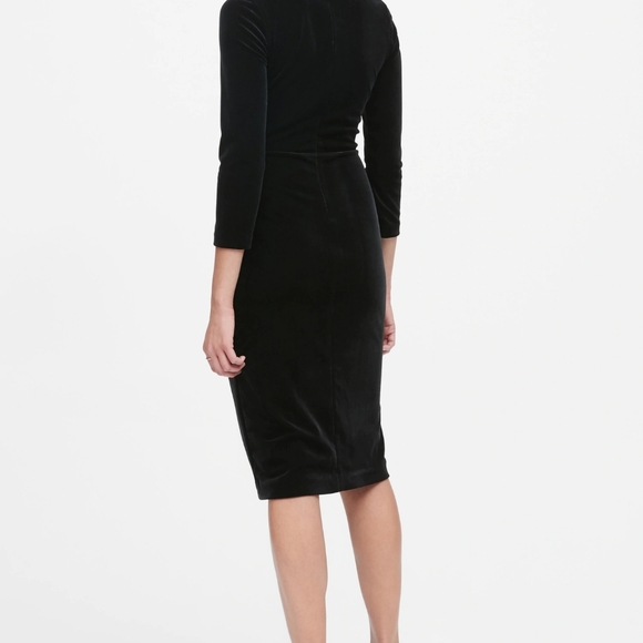 Banana Republic Winter Velvet Dress - Picture 3 of 3
